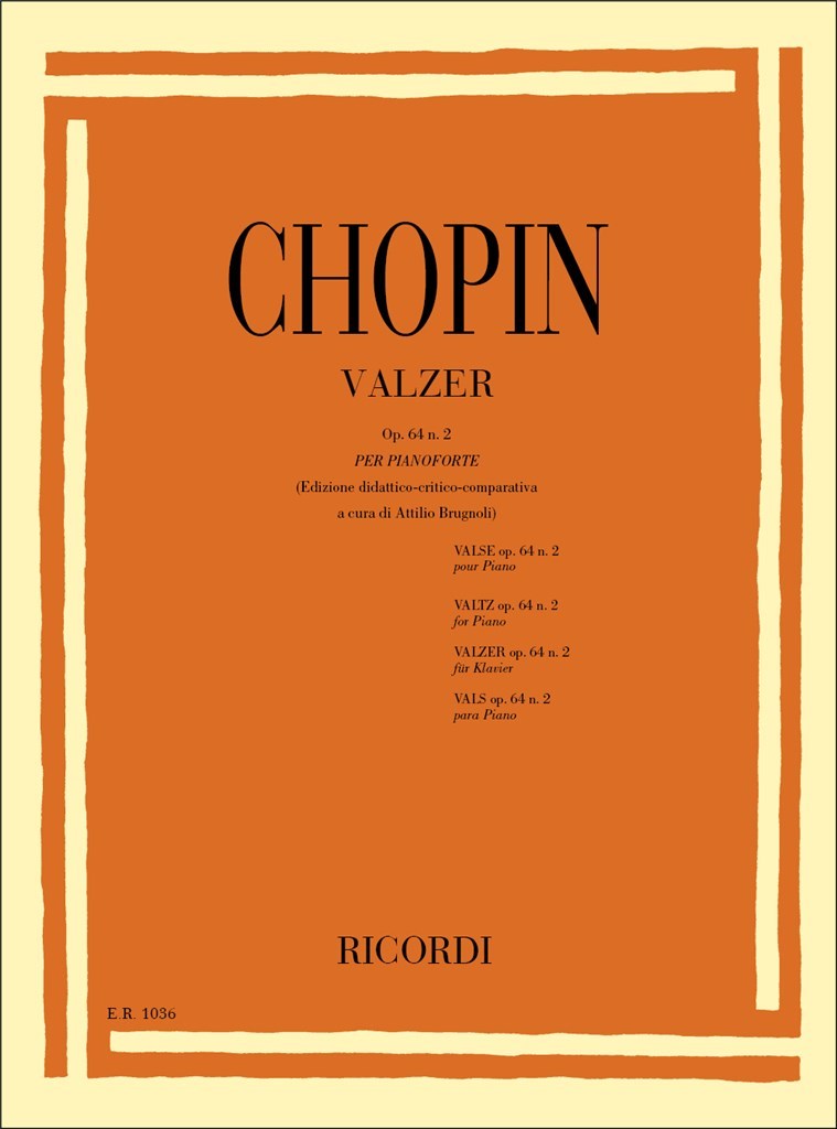 19 Valzer: N. 7 In Do Diesis Min. Op. 64 N. 2
